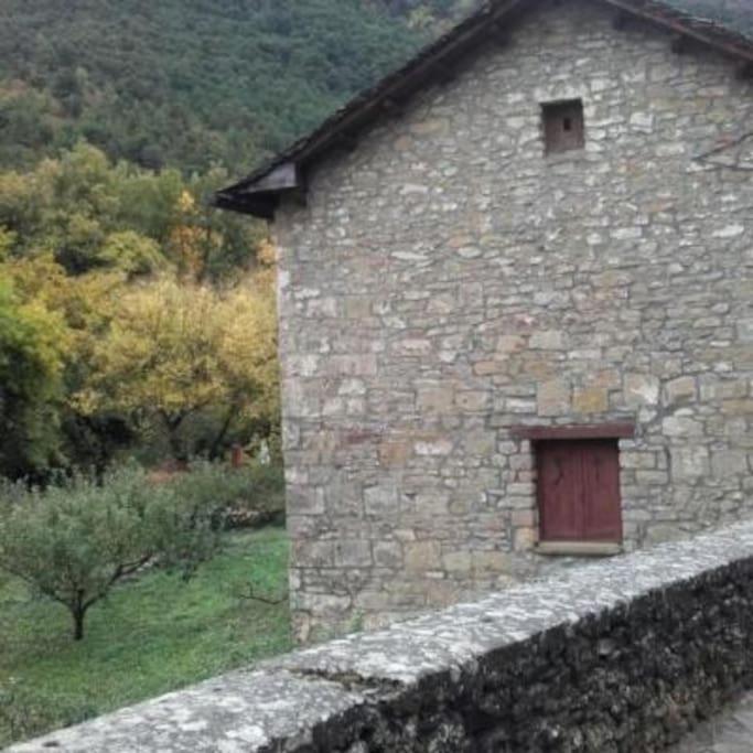 Casa Rural Barangua En El Pirineo Aragones Santa Cruz de la Serós Exteriör bild